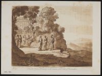 Mount Parnassus or Mount Helicon with Minerva Visiting the Muses