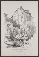 View of a large house with trees