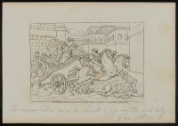 Tullia rides over the body of her father in her chariot