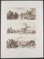 Three Views from the Canal between the Hague and Delft