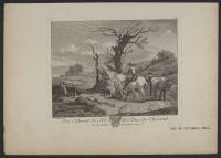 Landscape with a horseman