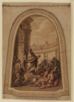 Preaching of Saint Paul at Athens (design for the decoration of  the dome of Saint Paul's, London)