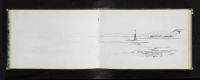 Page of a sketchbook - blank page (recto)