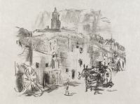 Apulia - Mule cart in Matera (Maultierkarren in Matera)