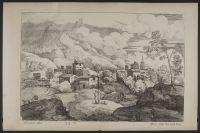 Landscape with figures and buildings