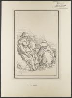 Two seated female figures, from "Rustic Figures after Nature"