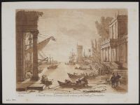 Seaport with the Embarkation of the Queen of Sheba