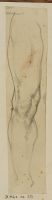 Legs - study for 'The Coast of Britain'  (mounted with  D.1962.GC.330)