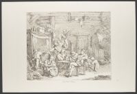 Interior with figures