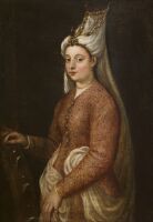 Cameria, daughter of Suleiman the Magnificent, as Saint Catherine