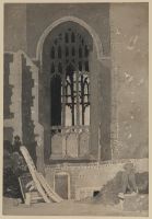The window between Saint Andrew's Hall and The Dutch Church, Norwich