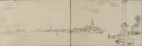 Panorama of Venice, looking towards St Michael's Church (see 12)