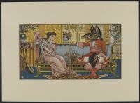 Beauty and the Beast - Beauty is entertained by the Beast