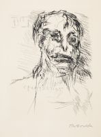 The Frogs - Imaginary portrait of Aristophanes (Imaginares  Bildnis des Aristophanes) (frontispiece)