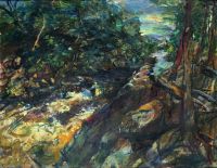 Landscape in Scotland - Findhorn River