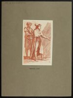Two standing male figures