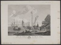 Coastal scene with ships