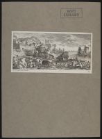 Harbour scene with destroyed ships and boats
