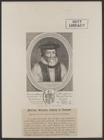 Portrait of Thomas Morton, Bishop of Durham