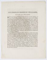 Sir Charles Hanbury Williams, Knight of the Bath