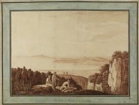 View of the bay of Naples from Vesuvius