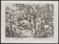 The miracle of Saint Paul resurrecting the boy to life