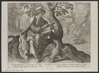 John writing his Gospel