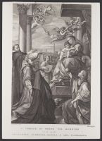 B. Vergine in Trono col Bambino (Blessed Virgin Enthroned with Child and Saints Francis, Dominic, Monica, and Mary Magdalene)