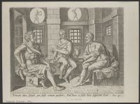Joseph in prison interprets dreams