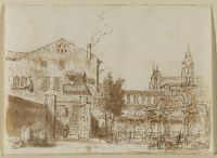 View in a town - a capriccio