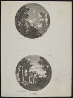 Landscape with buildings