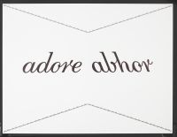 abhor adore