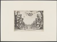Stage design for 'Le Nozze degli Dei' - plate 5