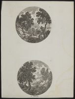 Landscape with trees and figures