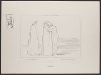 The Meeting with Sordello, Purgatorio Canto 6, Plate 9 