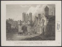 Micklegate Bar and the Hospital of St. Thomas, York