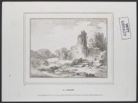 Landscape with ruin