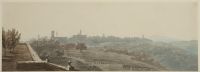 View of Siena from the walls of Fort Santa Barbara