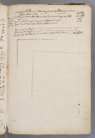 Building accounts from 1664 for alterations to a house in Liège (recto and verso).