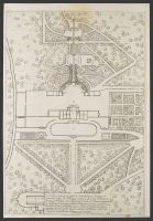 A plan of the Villa Aldobrandini at Frascati and the surrounding grounds, with explanatory key (Plate 22)
