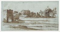 View of the Arch of Titus, Rome (recto)