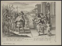 Jephtah met by his daughter