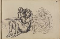 Page of a sketchbook (recto)