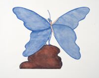 Toy design - Blue Butterfly Dance
