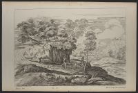 Landscape with two male figures