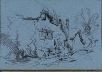 Page of a Sketchbook - Blank Page (recto)