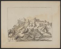 A castle on a hill top