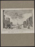 View of Napoli, Piazzi di Spagna (?)