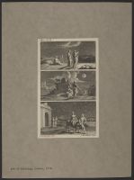 Plate 43: Three scenes demonstrating representation of the moon