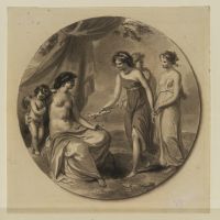 Venus, Cupid and Psyche with two female attendants